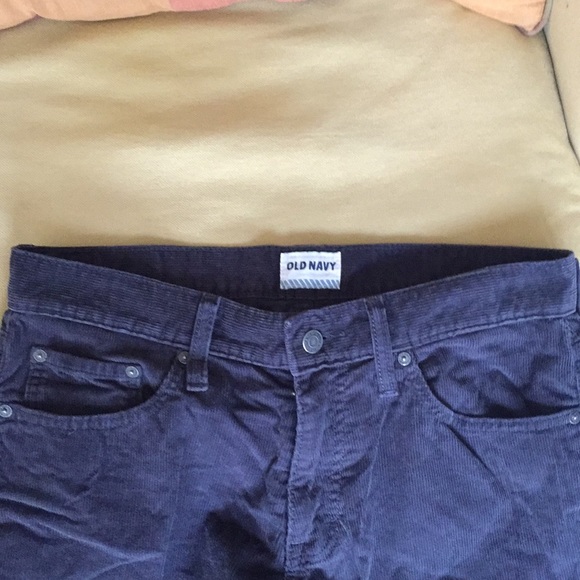 Old Navy Dark Gray Corduroy Pants - Picture 2 of 2